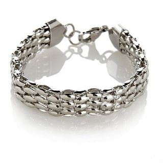 Stately Steel Tulipano Flex Link 7 1/2" Bracelet