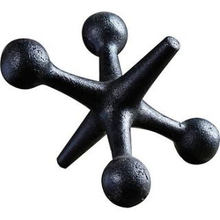 black giant iron jack paperweight by men's society