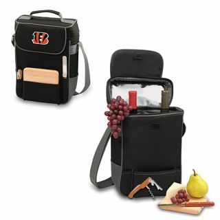 Picnic Time Duet Wine and Cheese Tote   Cincinnati Bengals