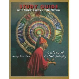 Cultural Anthropology, Study Guide Nancy Bonvillain 9780131836501 Books