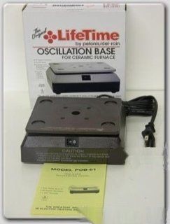 LifeTime by Pelonis Oscillation Base Electric Space Heater Home & Kitchen