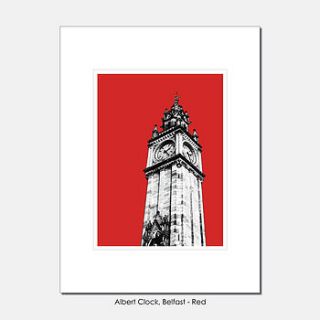 albert clock belfast art print by bronagh kennedy   limited edition prints