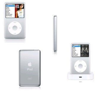 Apple iPod Classic 160GB Silver   MB145LLA Computers & Accessories