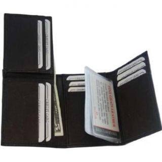 Flip Up Mens Wallet W/Credit Card Holder Trifold #239 at  Mens Clothing store