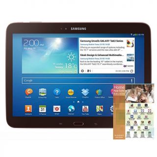 Samsung 10.1" HD Galaxy Tab 3 Dual Core Wi Fi Android Tablet with App Suite   B