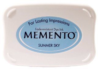 Tsukineko Full Size Memento Fade Resistant Inkpad, Summer Sky