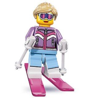 LEGO Downhill Skier 8833 Series 8 Minifigure Toys & Games