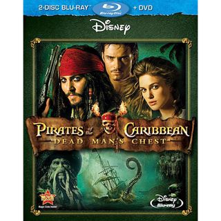 Pirates of the Caribbean Dead Man's Chest (Blu ray/DVD) Action & Adventure