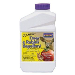 Bonide 234 Go Away Deer and Rabbit Repellent Concentrate, 32 Ounce  Rodent Repellents  Patio, Lawn & Garden