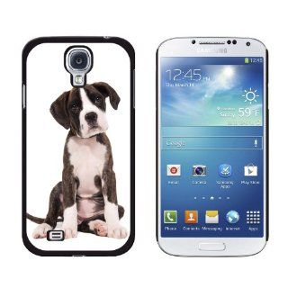 Graphics and More Puppy Dog   Boxer   Snap On Hard Protective Case for Samsung Galaxy S4   Non Retail Packaging   Black Cell Phones & Accessories