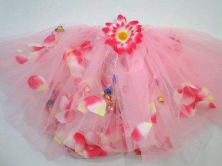 Kids Pink Ballet Flower Petal Tutu Toys & Games