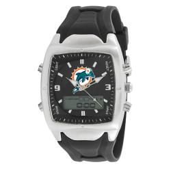 NFL Miami Dolphin Team Logo Dial Watch Gametime Men's Game Time Watches
