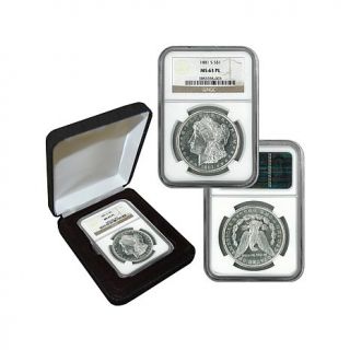 1881 MS63 PL NGC Proof Like S Mint Morgan Silver Dollar