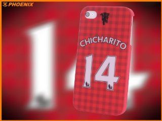 iPhone 4 & 4S HARD CASE Manchester Unitd FC CHICHARITO + FREE Screen Protector (D233 0011) Cell Phones & Accessories