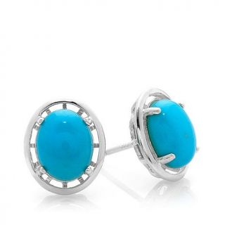 Heritage Gems Sleeping Beauty Turquoise Stud Earrings