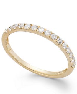 Swarovski Zirconia Band Ring in 14k Gold   Rings   Jewelry & Watches