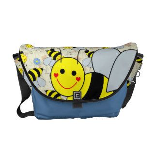 Cute Bumble Bee Courier Bag