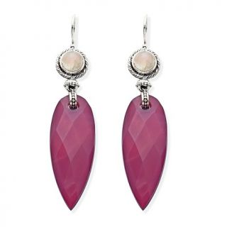 Sajen Silver by Marianna and Richard Jacobs Multigemstone Reversible Earrings