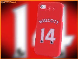 iPhone 4 & 4S HARD CASE Arsenal WALCOTT+ FREE Screen Protector (D232 0001) Cell Phones & Accessories