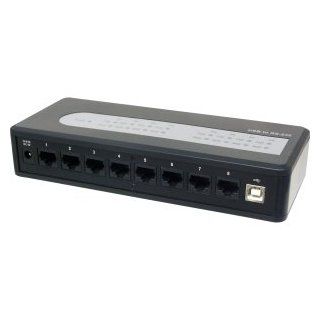 siig inc id sc0811 s1 8port usb 2.0 to rs 232 hub industrial converter Computers & Accessories