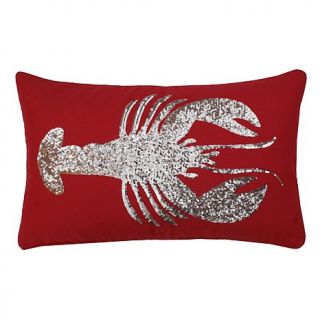 Jeffrey Banks 12" x 20" Lobster Sequin Pillow
