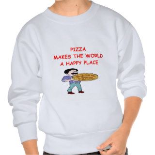 pizza pullover sweatshirts