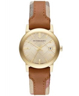 Burberry Watch, Womens Swiss Chronograph The City Haymarket Strap 38mm BU9752   Watches   Jewelry & Watches