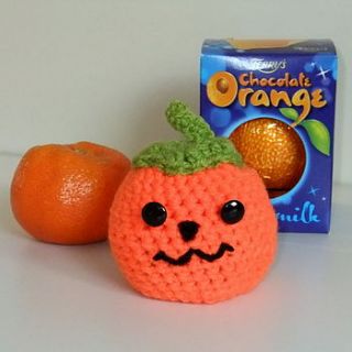 halloween pumpkin by cookie crochet