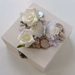 traditional floral colours keepsake box by ava.p