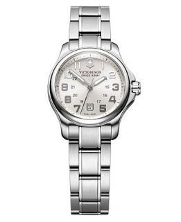 Victorinox Swiss Army Watch, Womens Officers XS Stainless Steel Bracelet 241457   Watches   Jewelry & Watches