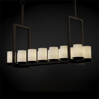 Justice Design Group CandleAria Dakota 14 Light Chandelier with