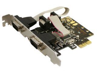 Koutech Dual Port RS 232 16550 Serial PCI Express (x1) Computers & Accessories