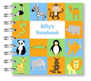 zoo animal notebook by amanda hancocks