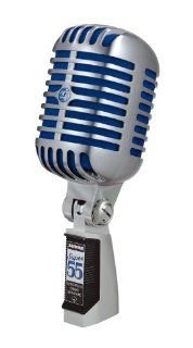 Shure Super 55 Deluxe Vocal Microphone (Chrome) Musical Instruments