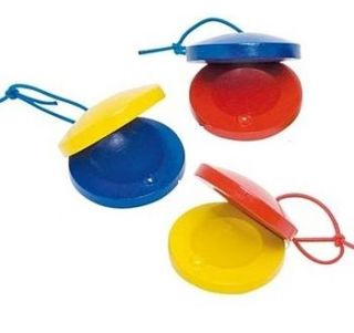 child's wooden castanets by sleepyheads