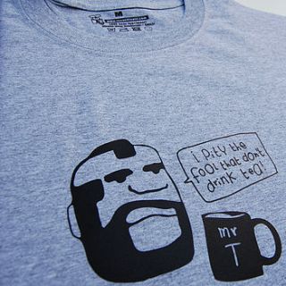 mr tea mens t shirt by tee and toast