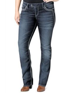 Silver Jeans Plus Size Tuesday Skinny Leg Jeans, Indigo Wash   Jeans   Plus Sizes