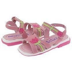 Kid Express Tasha (Infant/Toddler) Pink Nubuck Kid Express Sandals