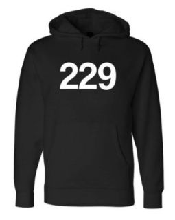 229 AREA CODE Unisex Fleece Hoody Sweatshirt. Albany, Americus, Bainbridge Clothing