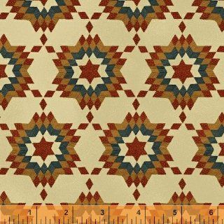 Windham Fabrics Heart of A Nation Quilt   Beige #33738 3 (Fabric by the YARD)