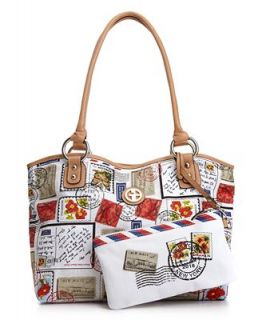 Giani Bernini Handbag, Canvas Tulip Tote   Handbags & Accessories