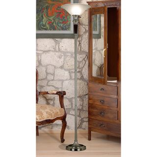 Graham 71 inch Tobacco Finish Torchiere Design Craft Floor Lamps