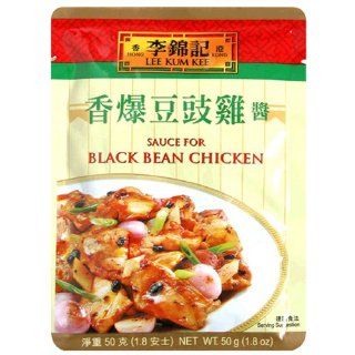 Lee Kum Kee Black Bean Chicken Sauce, 1.8 Ounce Packets (Pack of 12)  Poultry Seasoning  Grocery & Gourmet Food