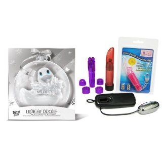 I Rub My Duckie Holiday Ball Paris White   Venla Sex Toy Pleasure Kit Health & Personal Care