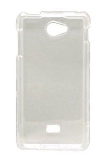 HHI Crystal Clear Hard Case for LG Spirit 4G   Clear (Package include a HandHelditems Sketch Stylus Pen) Cell Phones & Accessories