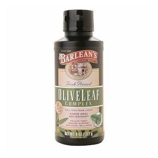 Barlean's Organic Oils Olive Leaf Complex, Peppermint 8 oz (227 g) Health & Personal Care