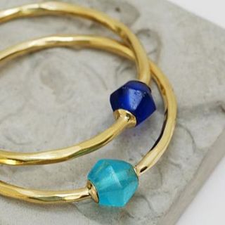 fair trade brass bangle by roost living