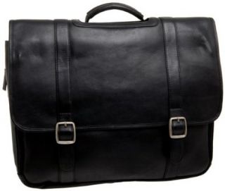 Latico Heritage Laptop Merger Briefcase,Black,one size Shoes