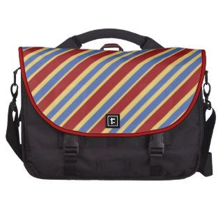 Fun Stripe pattern commuter bag