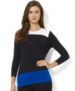 Lauren Jean Co. Southwestern Printed Cropped Drop Shoulder Sweater   Sweaters   Women
